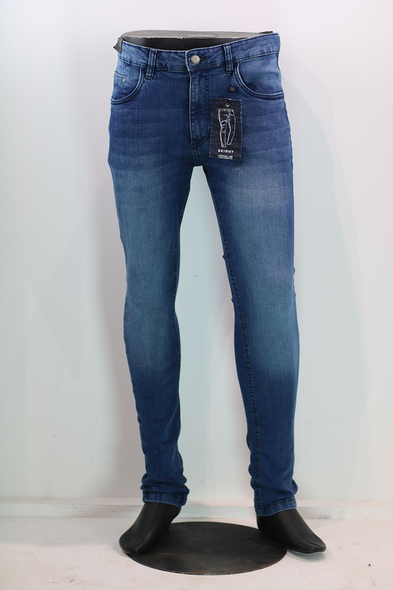Navy Blue Jeans By Super Skinny Fit – The Brand Store